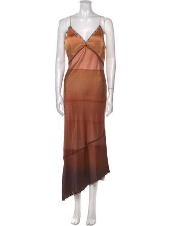 SIR. Silk Long Dress