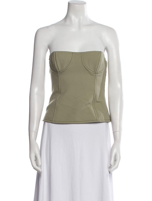 SIR. Strapless Crop Top