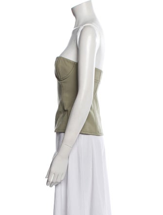 SIR. Strapless Crop Top