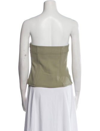 SIR. Strapless Crop Top