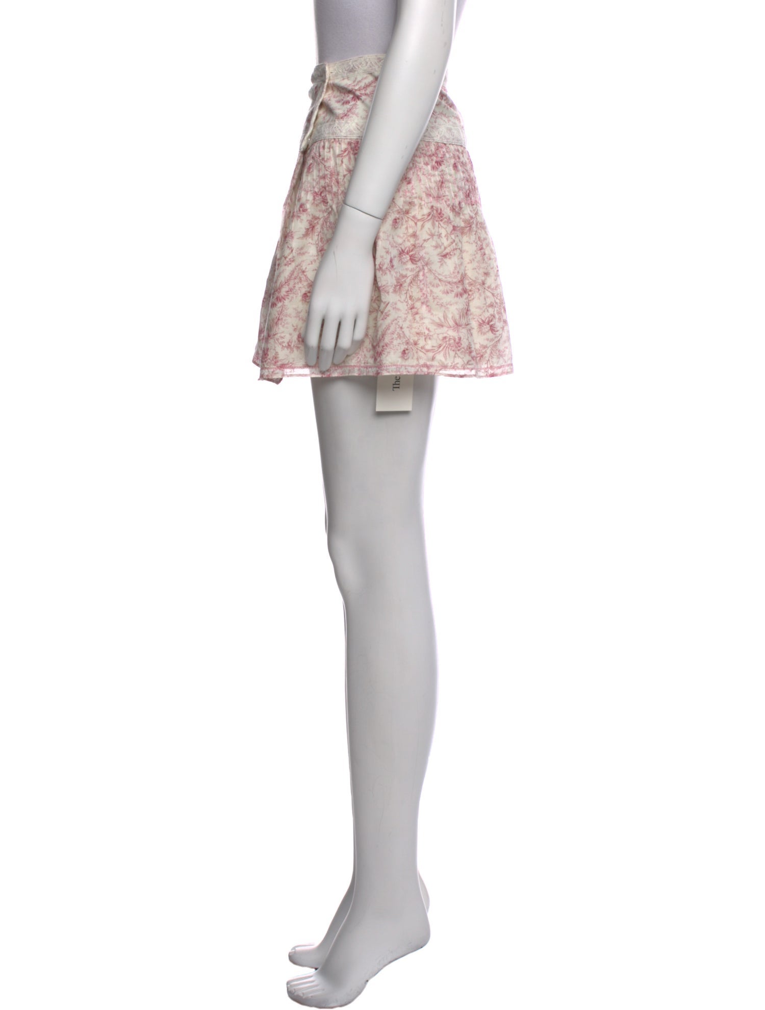 SIR. Floral Print Mini Skirt