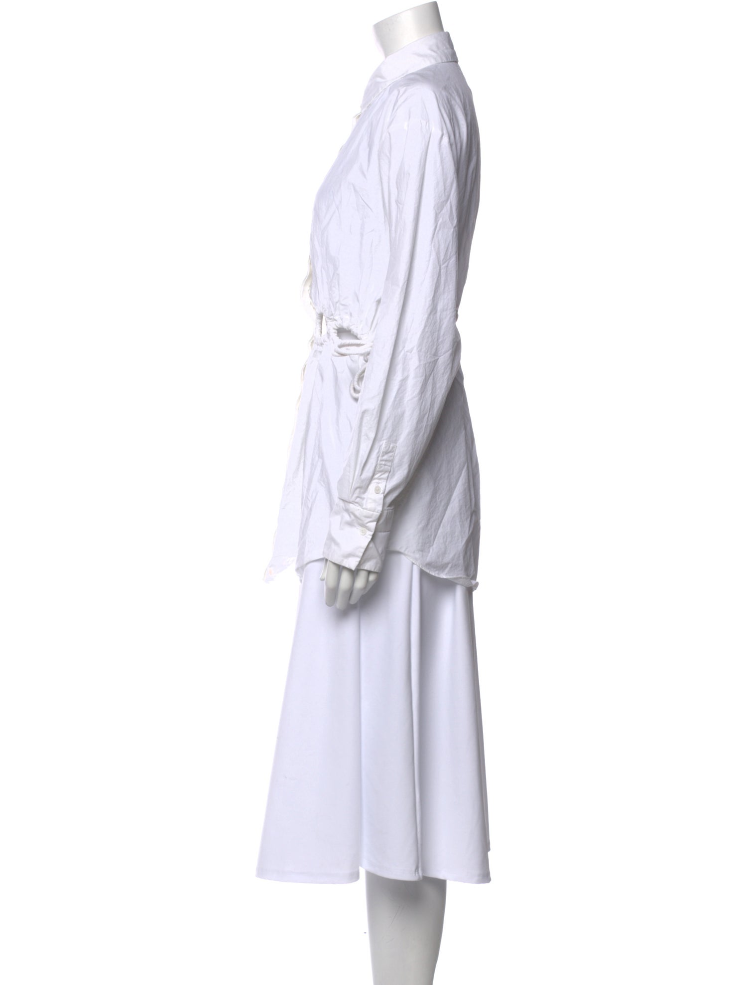 SIR. Long Sleeve Button-Up Top