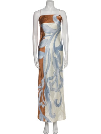 SIR. Silk Long Dress