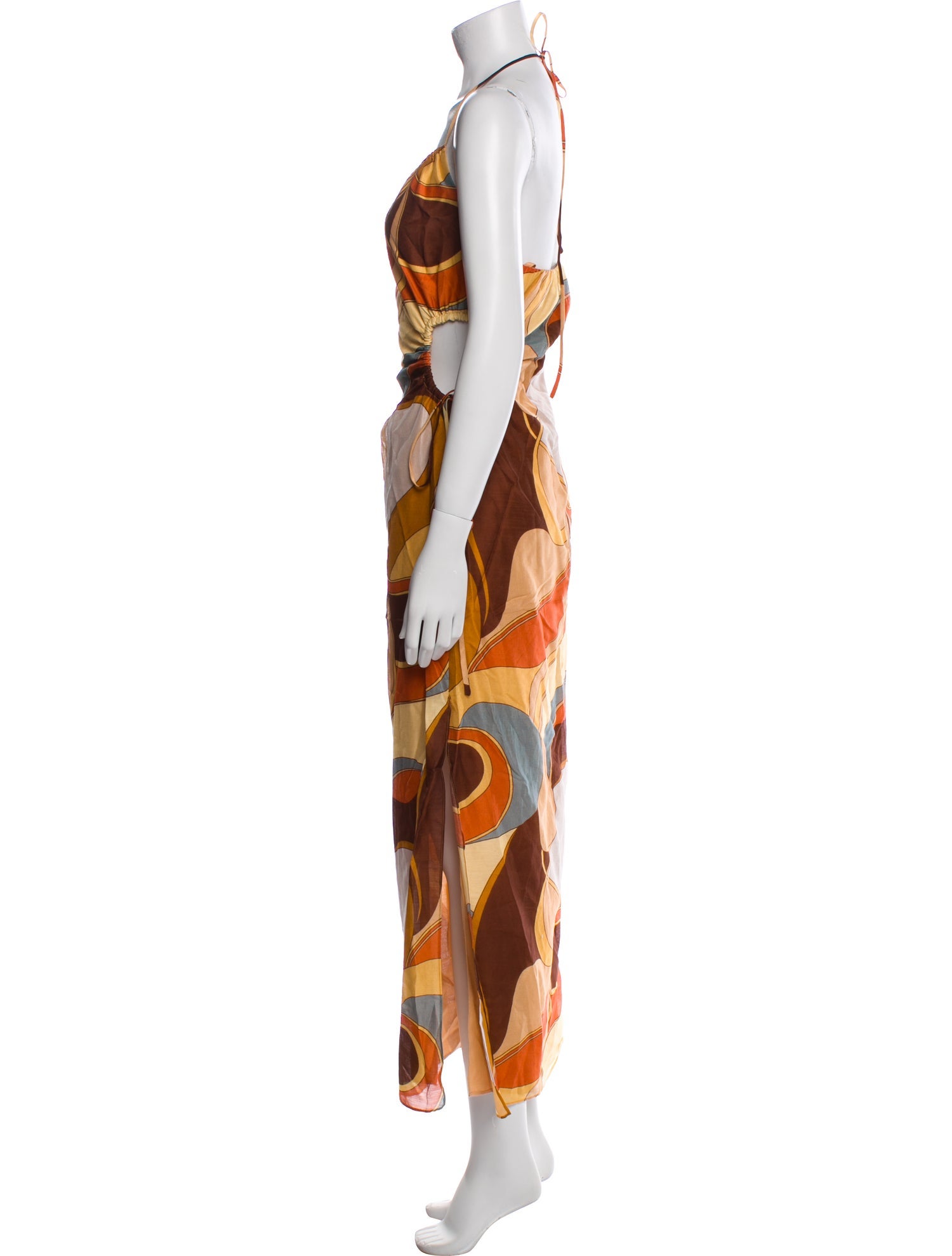 SIR. Printed Midi Length Dress
