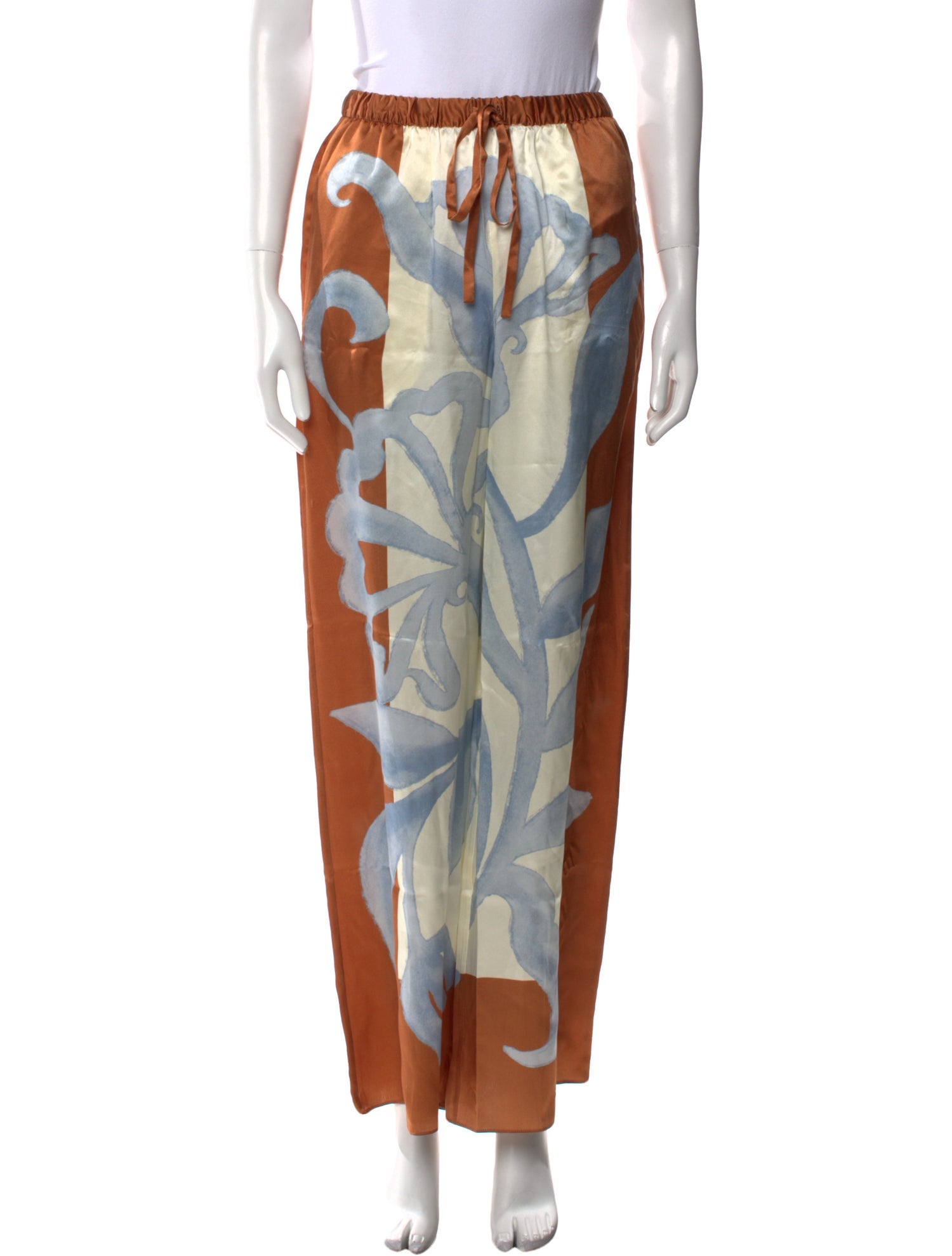 SIR. Silk Wide Leg Pants