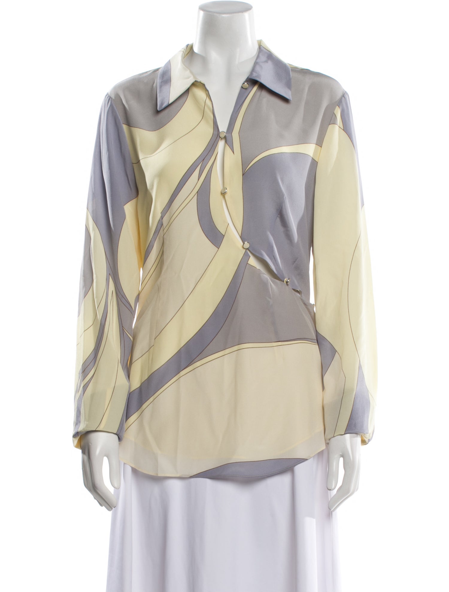 SIR. Silk Printed Blouse