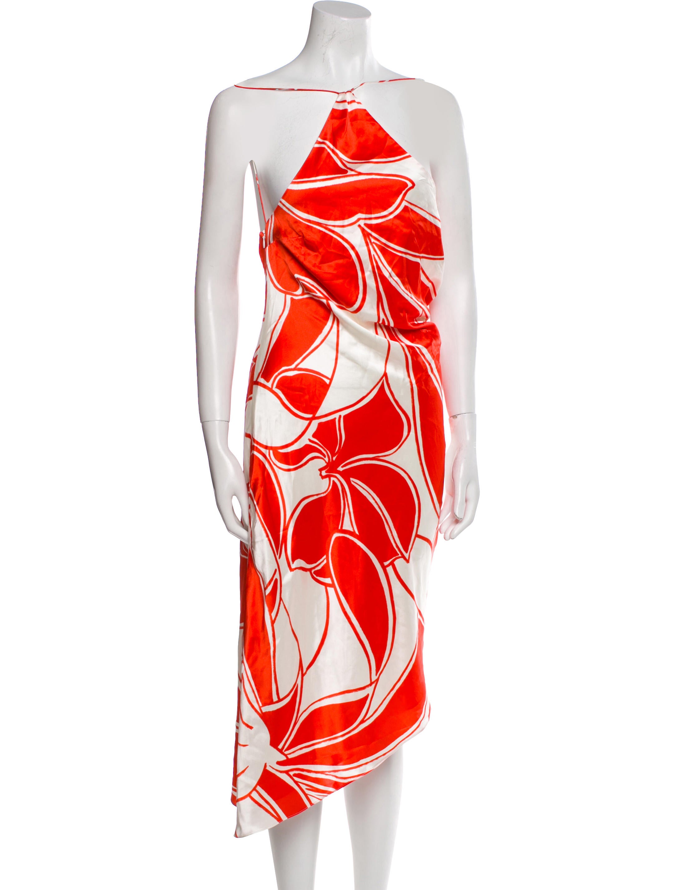 SIR. Silk Midi Length Dress w/ Tags