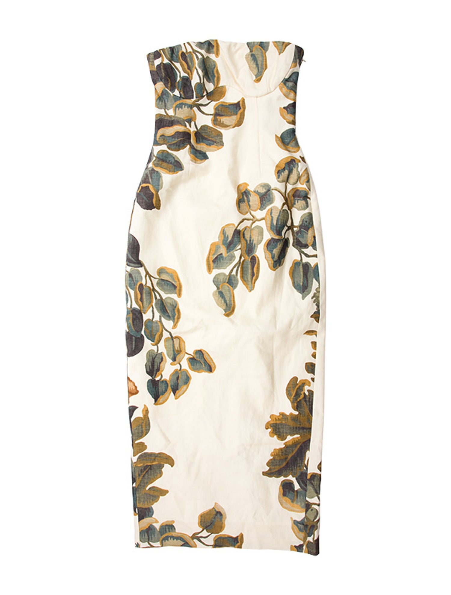 SIR. Linen Midi Length Dress