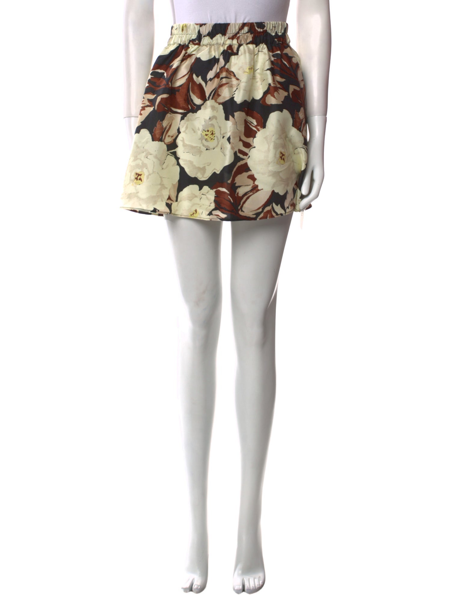 SIR. Silk Mini Skirt