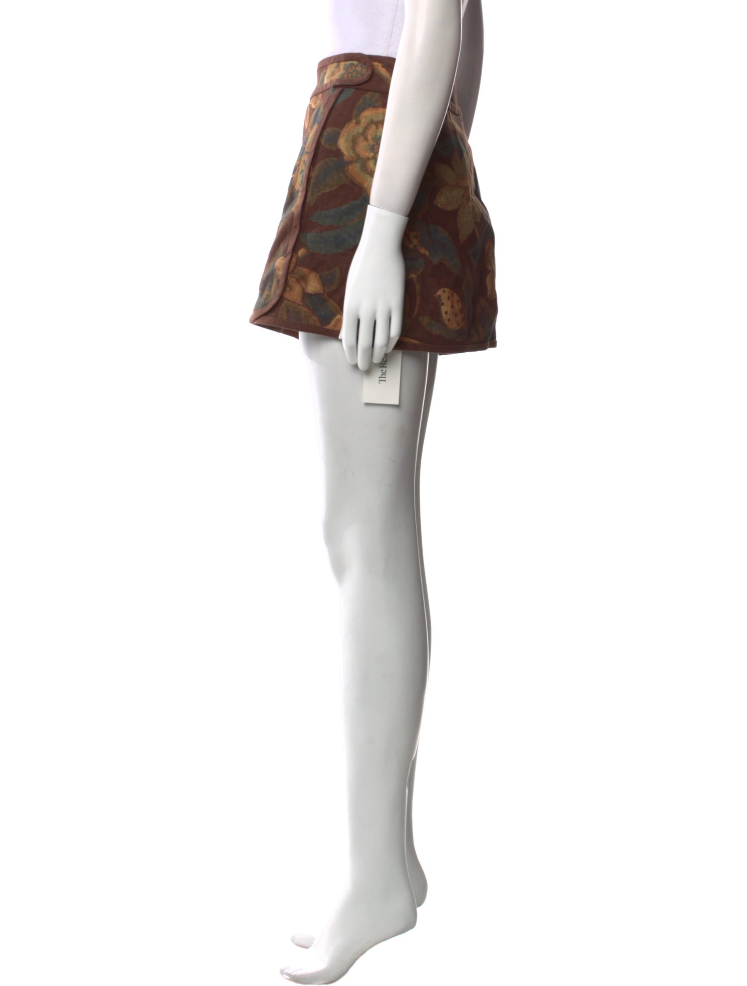 SIR. Linen Mini Skirt