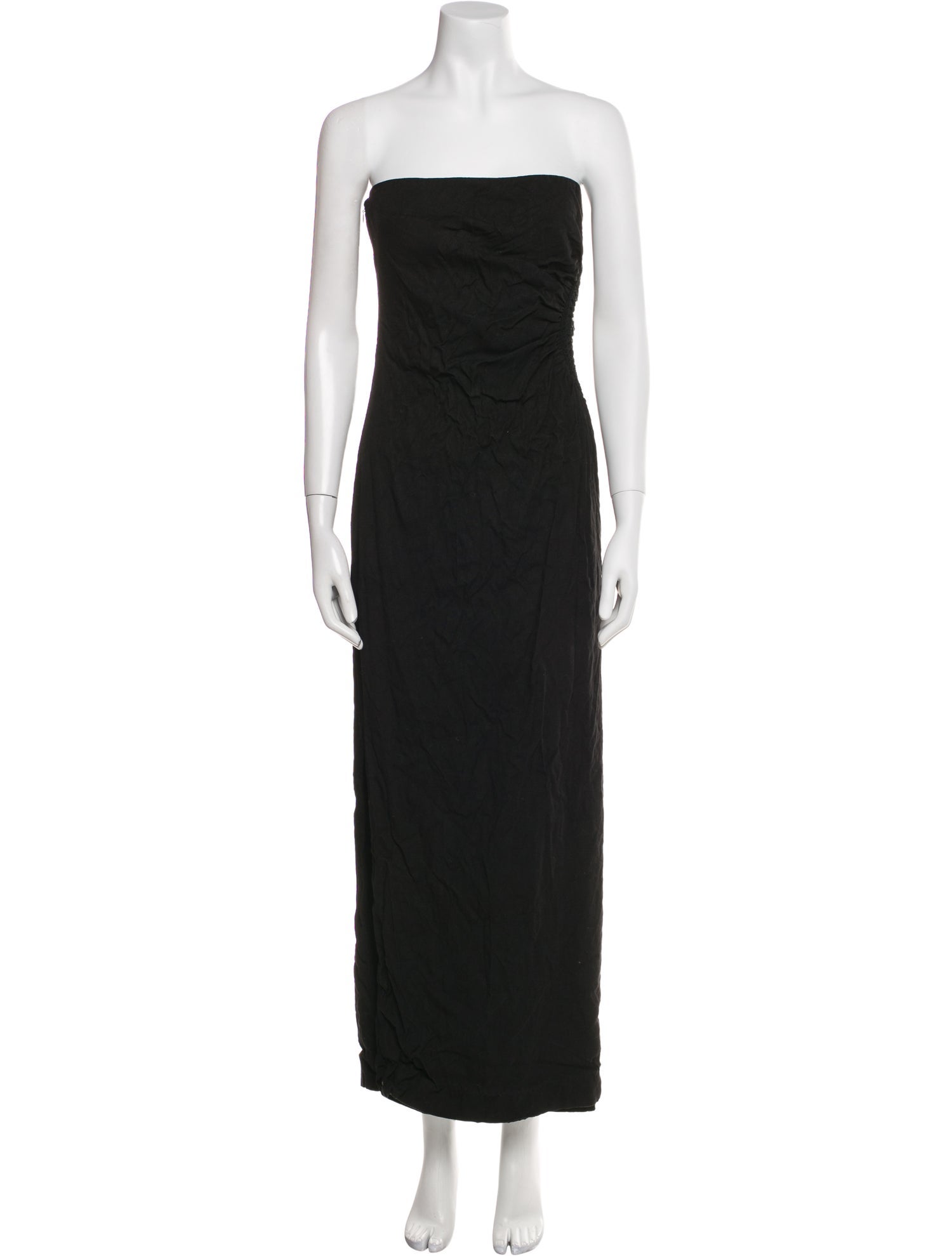 SIR. Strapless Midi Length Dress