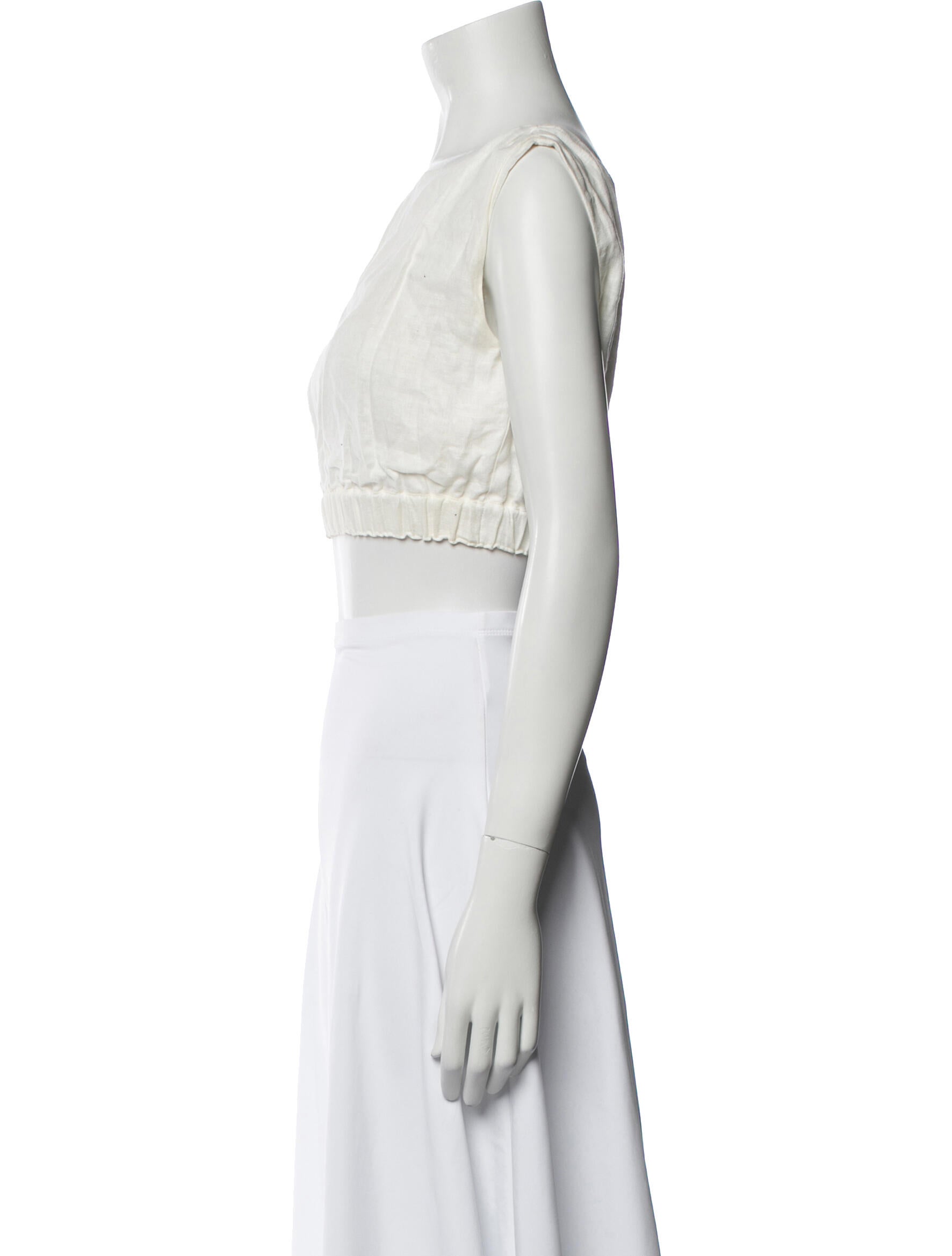 SIR. Square Neckline Sleeveless Crop Top