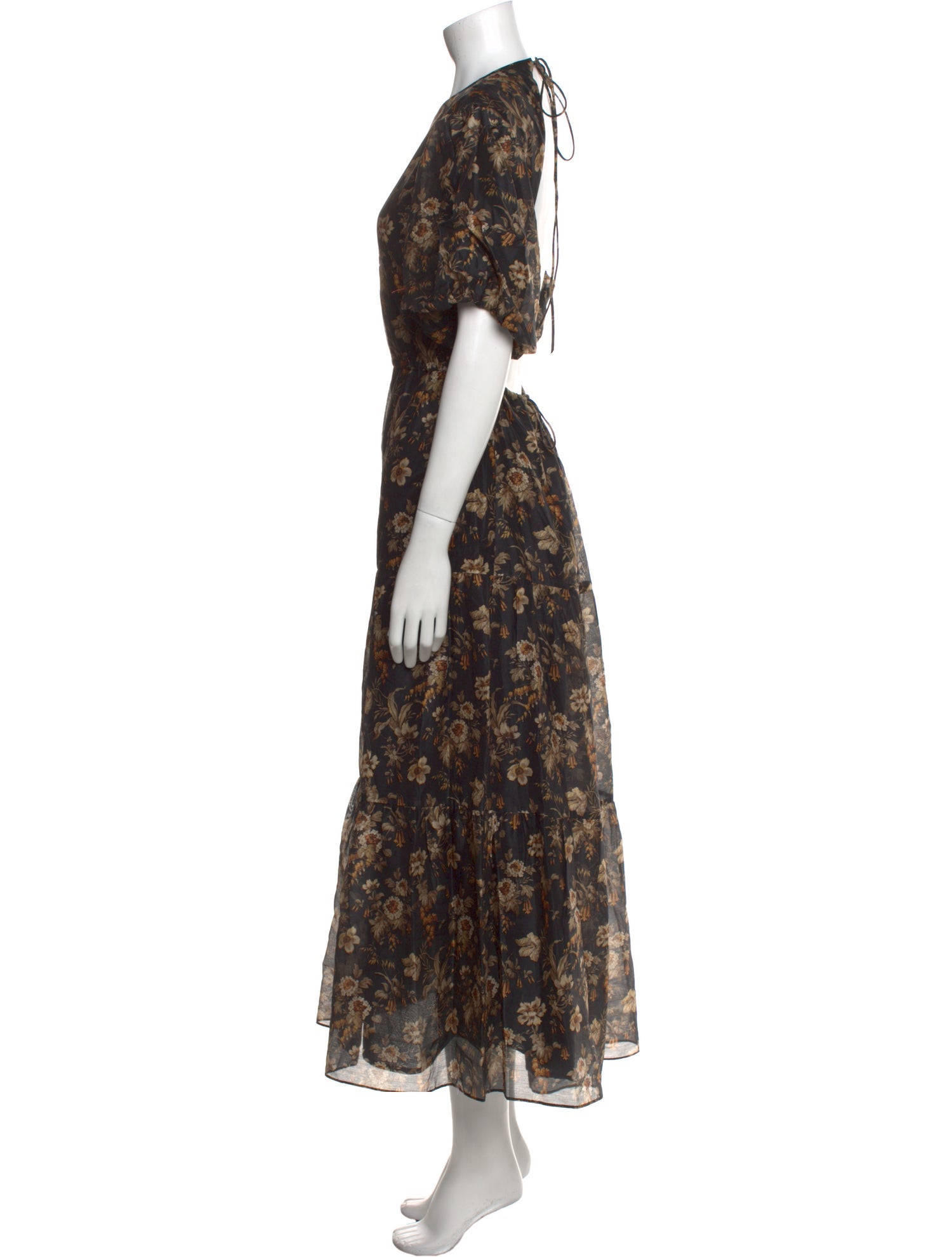 SIR. Floral Print Long Dress