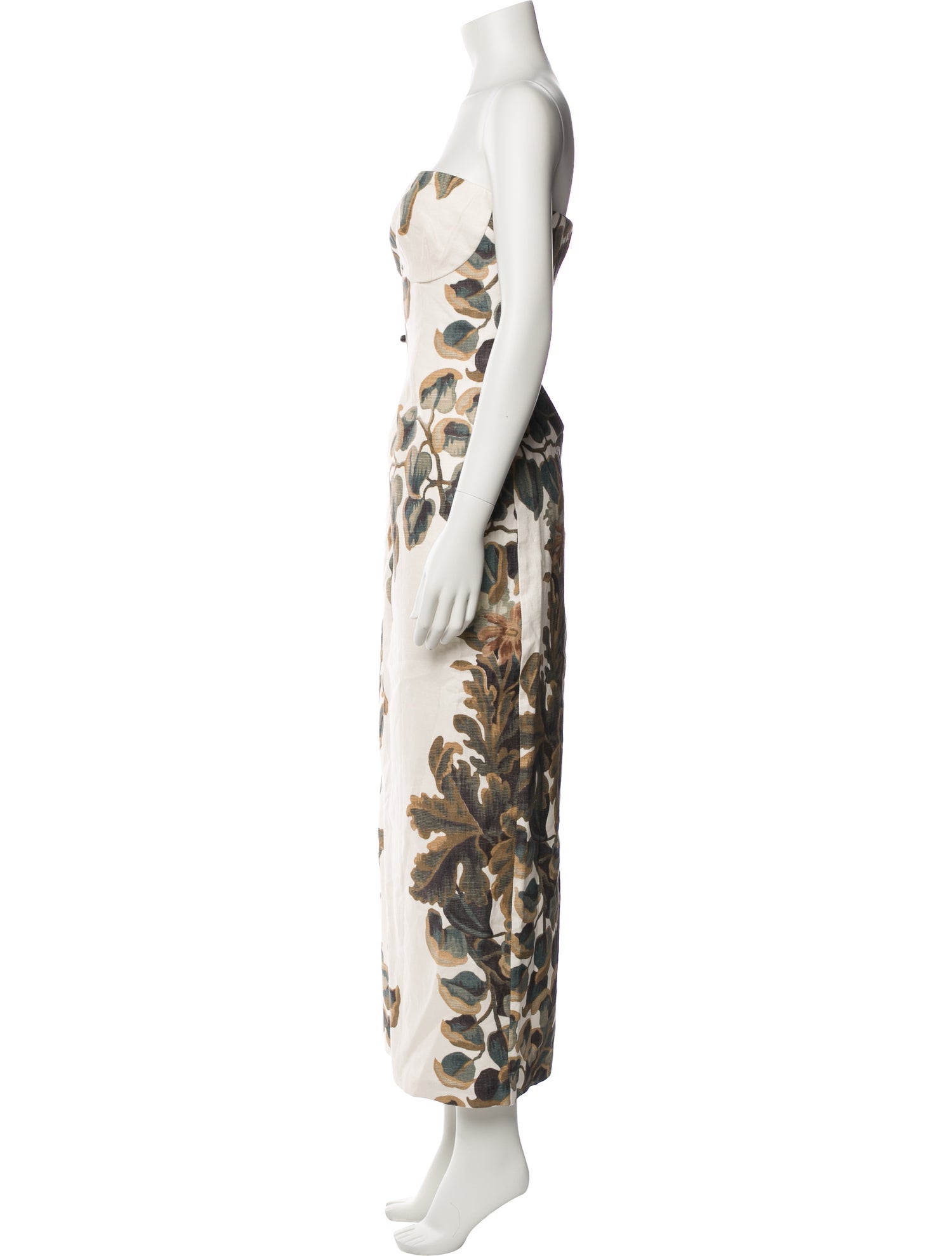 SIR. Linen Midi Length Dress