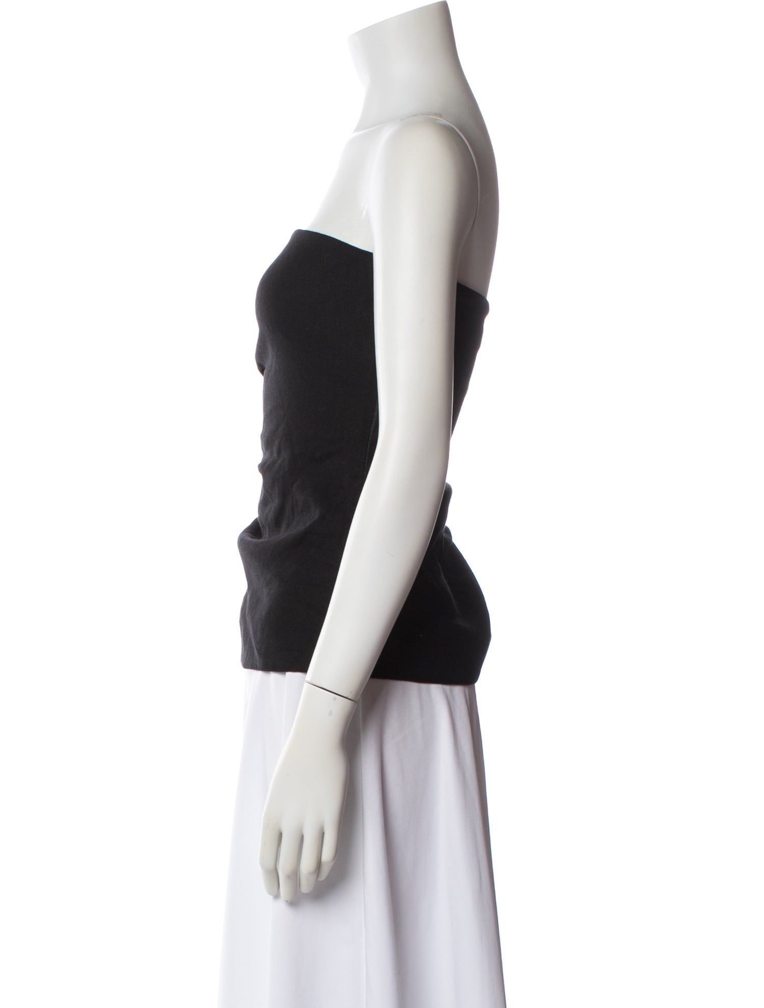 SIR. Linen Strapless Top