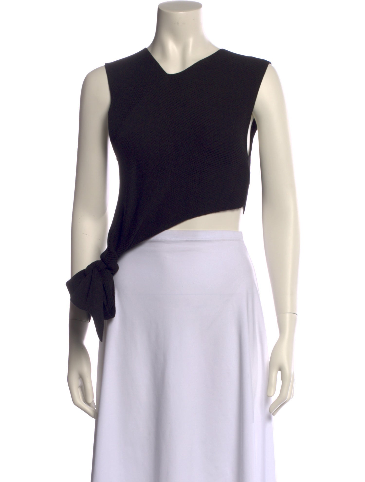 SIR. V-Neck Sleeveless Crop Top