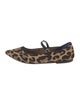 Rothy's Animal Print Mary Jane Flats