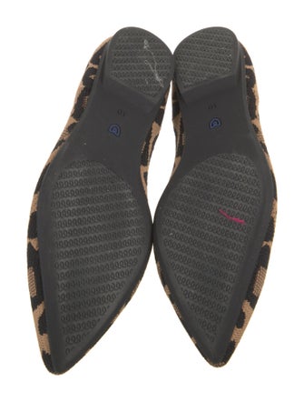 Rothy's Animal Print Mary Jane Flats