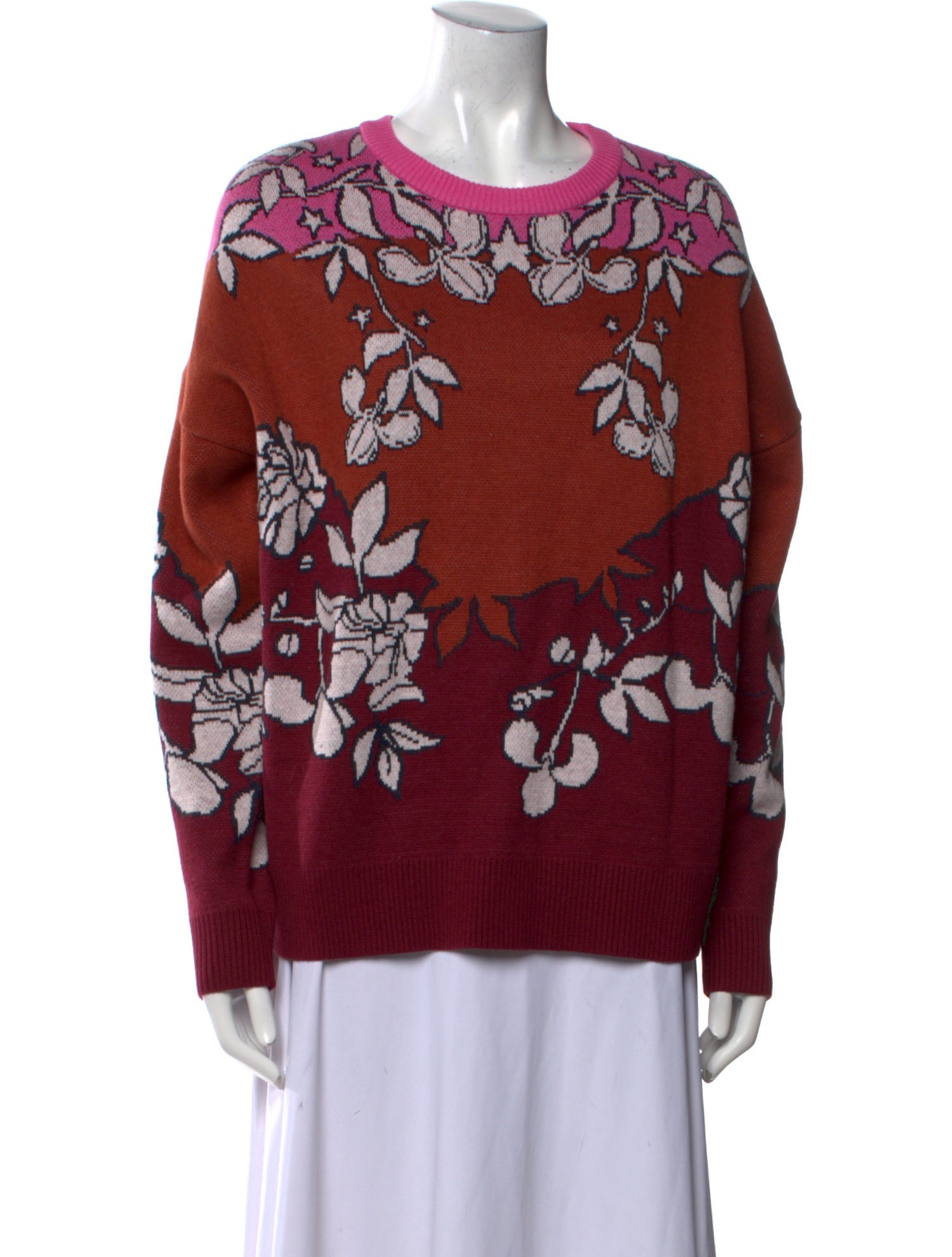 Roxy Printed Crew Neck Sweater