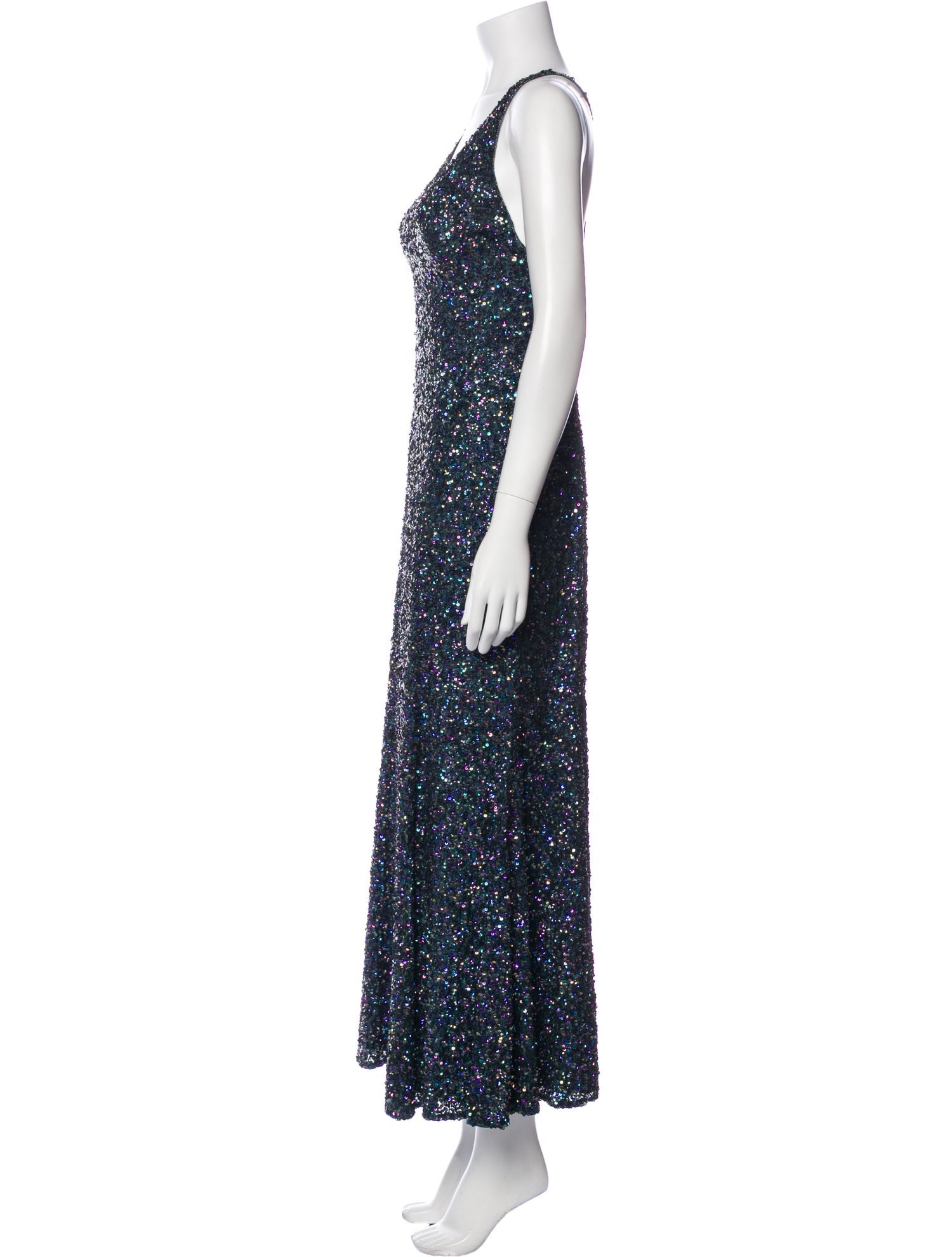 Serenede Silk Long Dress