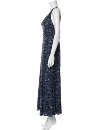 Serenede Silk Long Dress