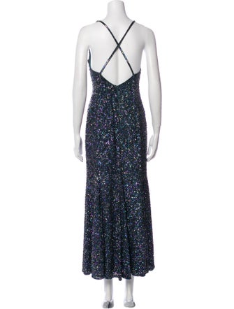 Serenede Silk Long Dress