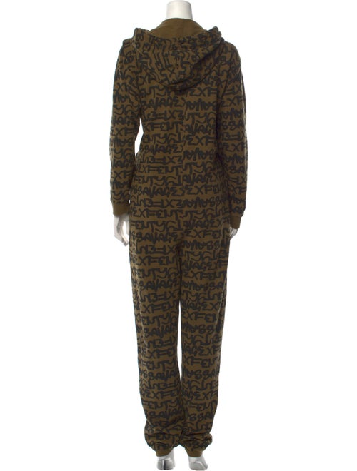Savage Fenty Printed Crew Neck Jumpsuit