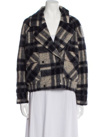 Second Female Jackets Plaid Print Jacket S