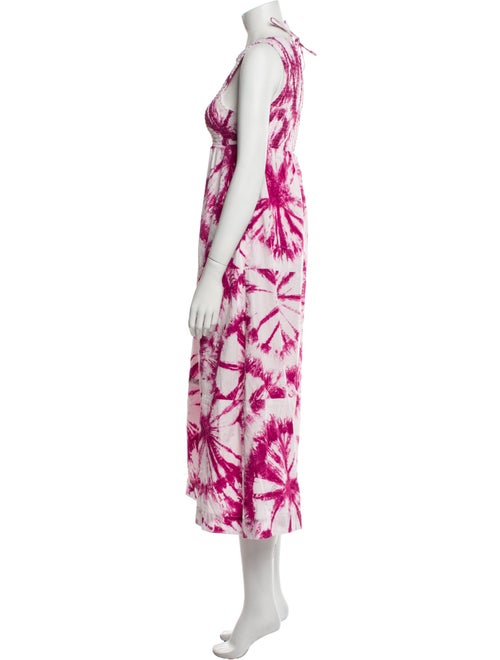 SWF Tie-Dye Print Long Dress