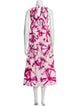 SWF Tie-Dye Print Long Dress