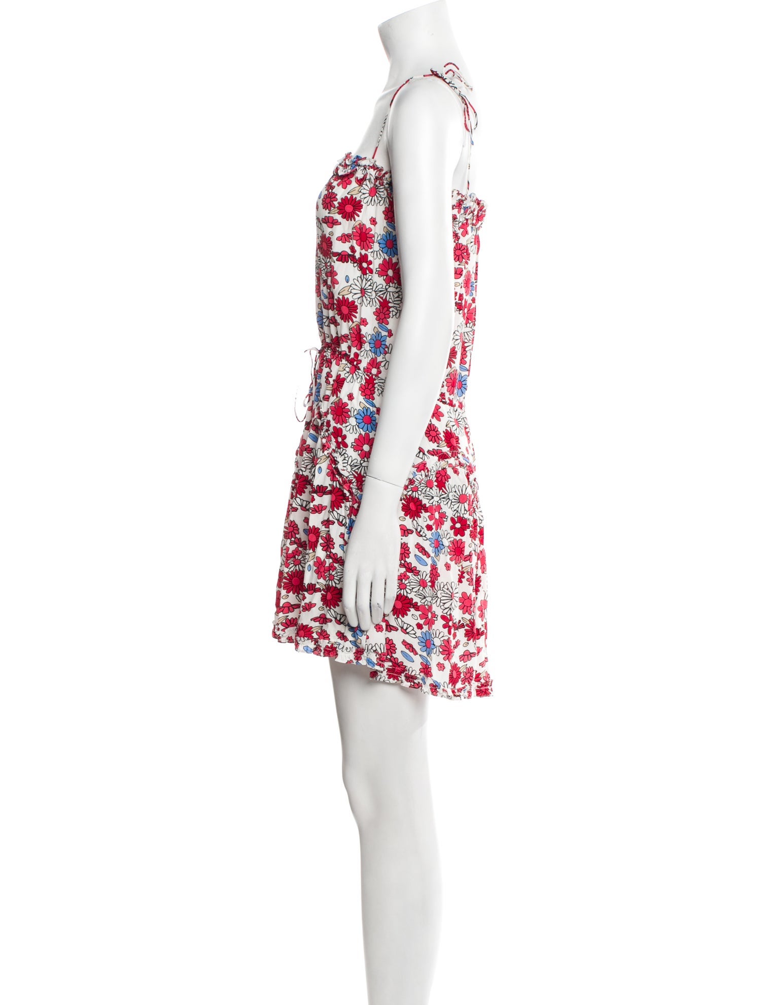 SWF Floral Print Mini Dress