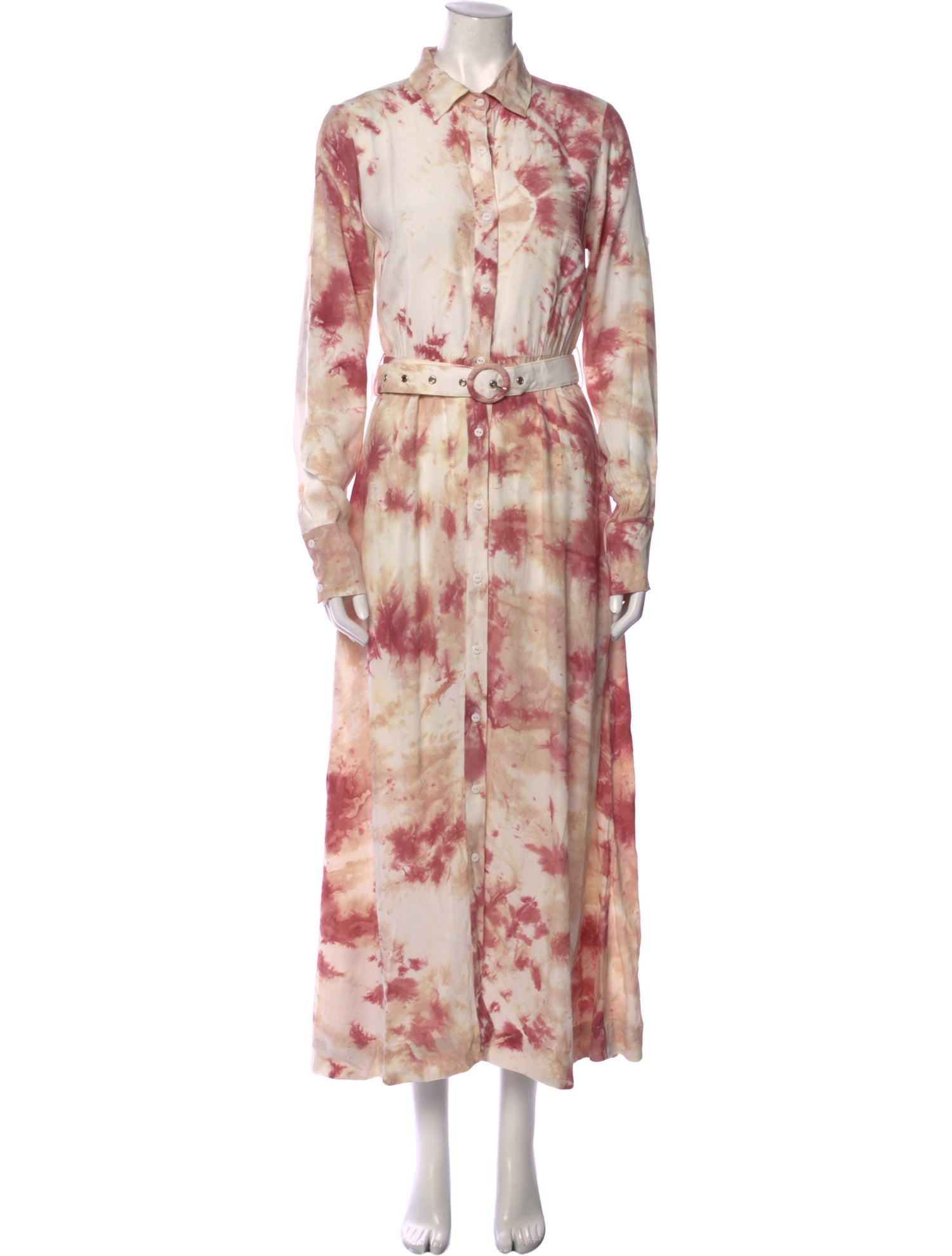 SWF Tie-Dye Print Long Dress