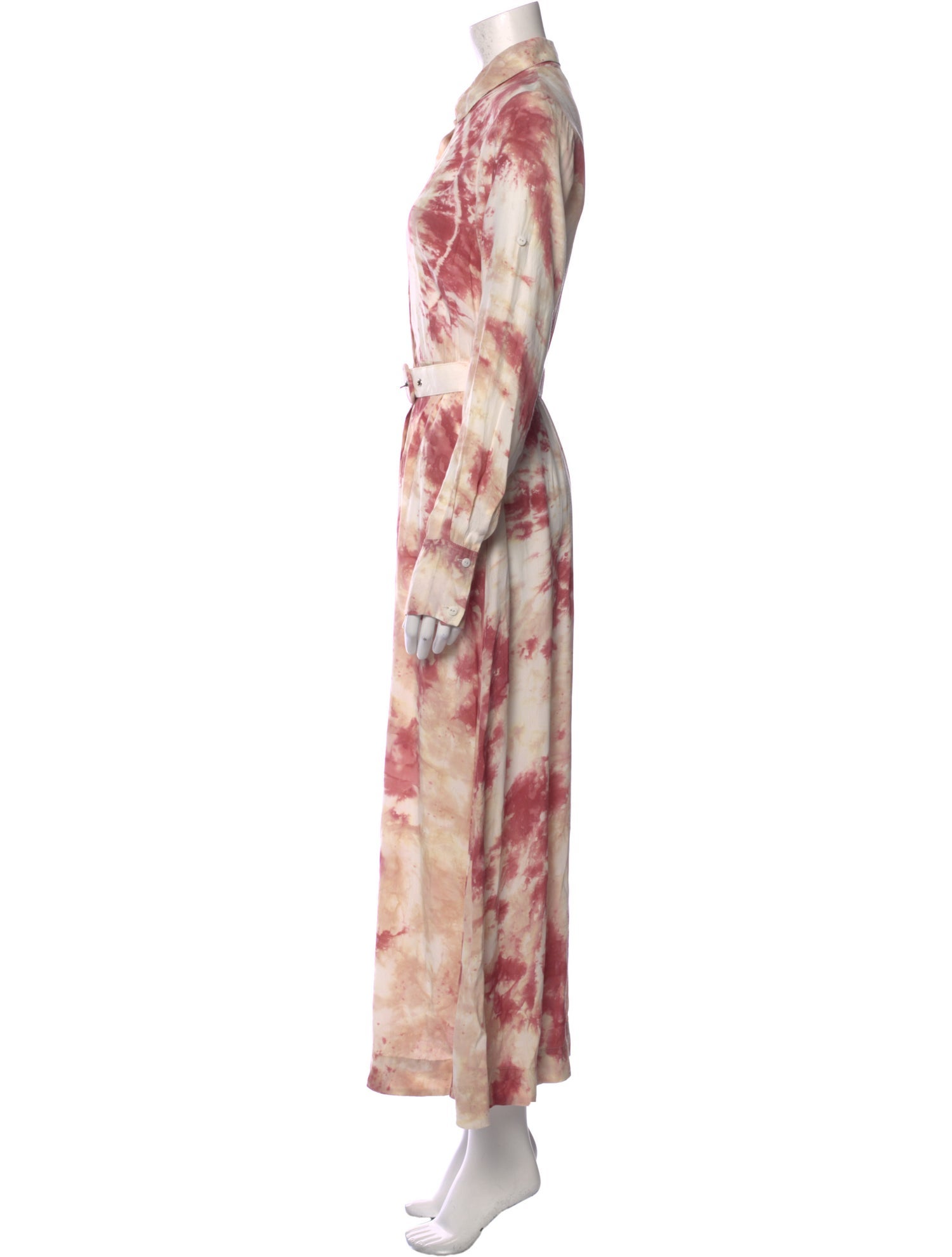 SWF Tie-Dye Print Long Dress