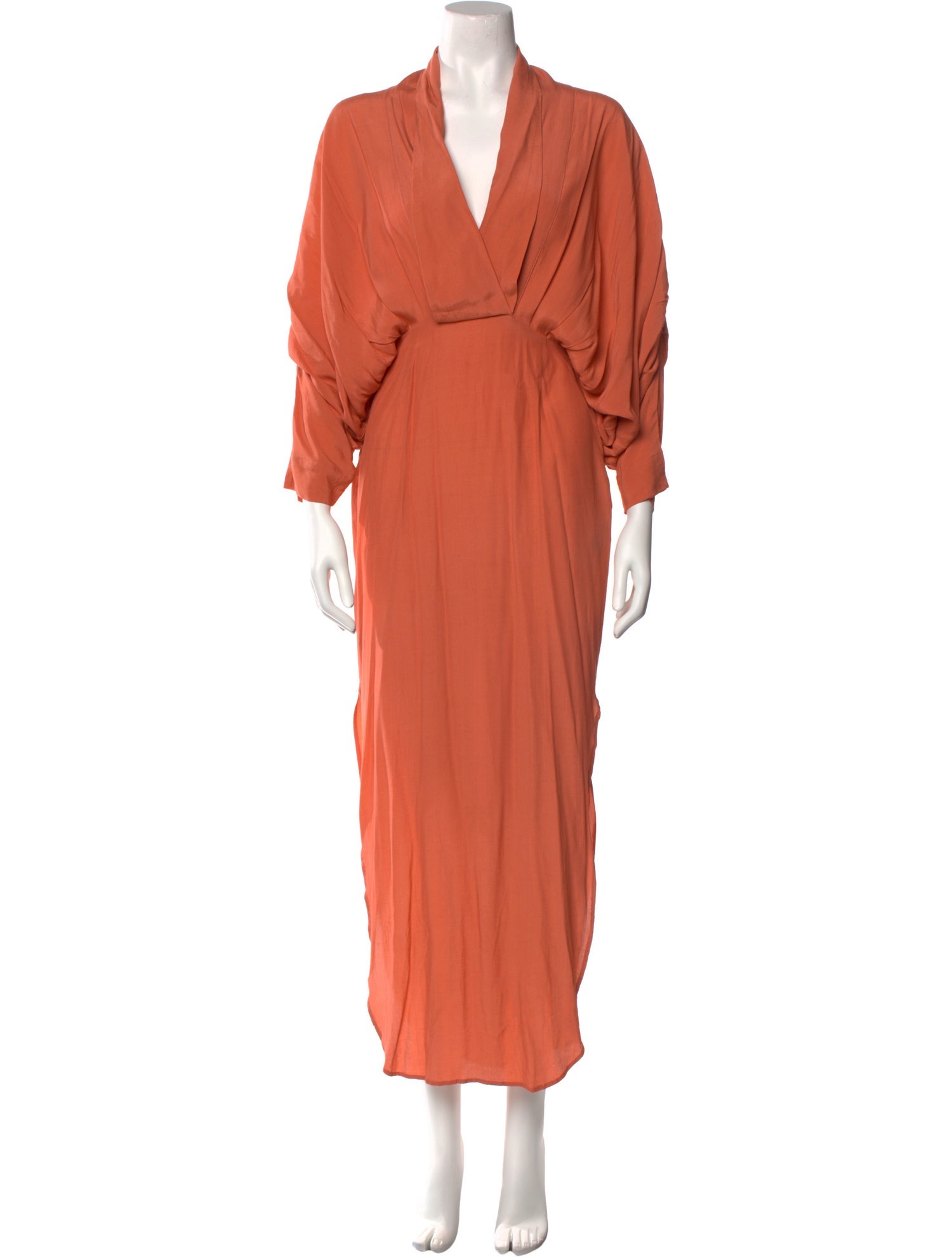 SWF Plunge Neckline Long Dress