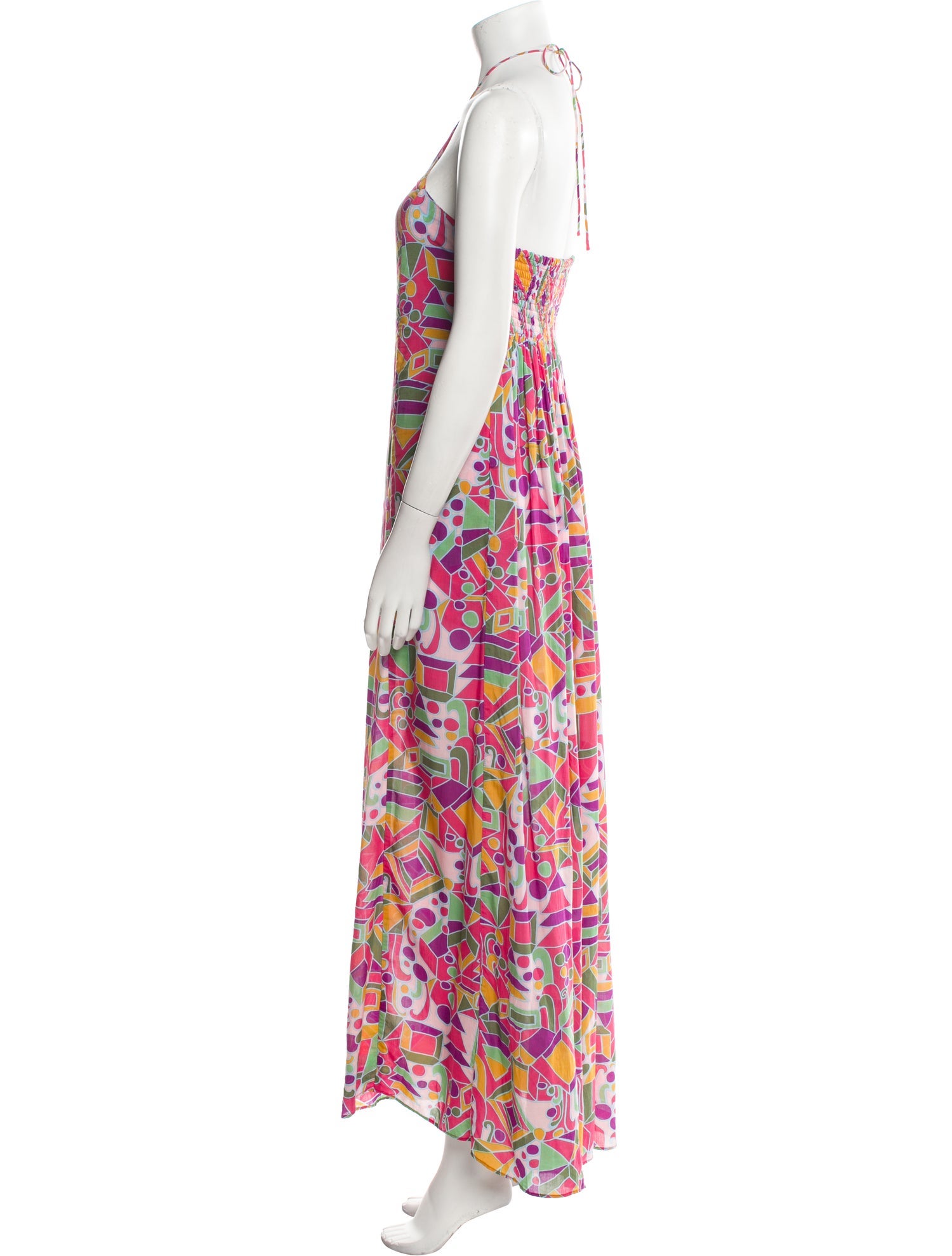 SWF Printed Long Dress