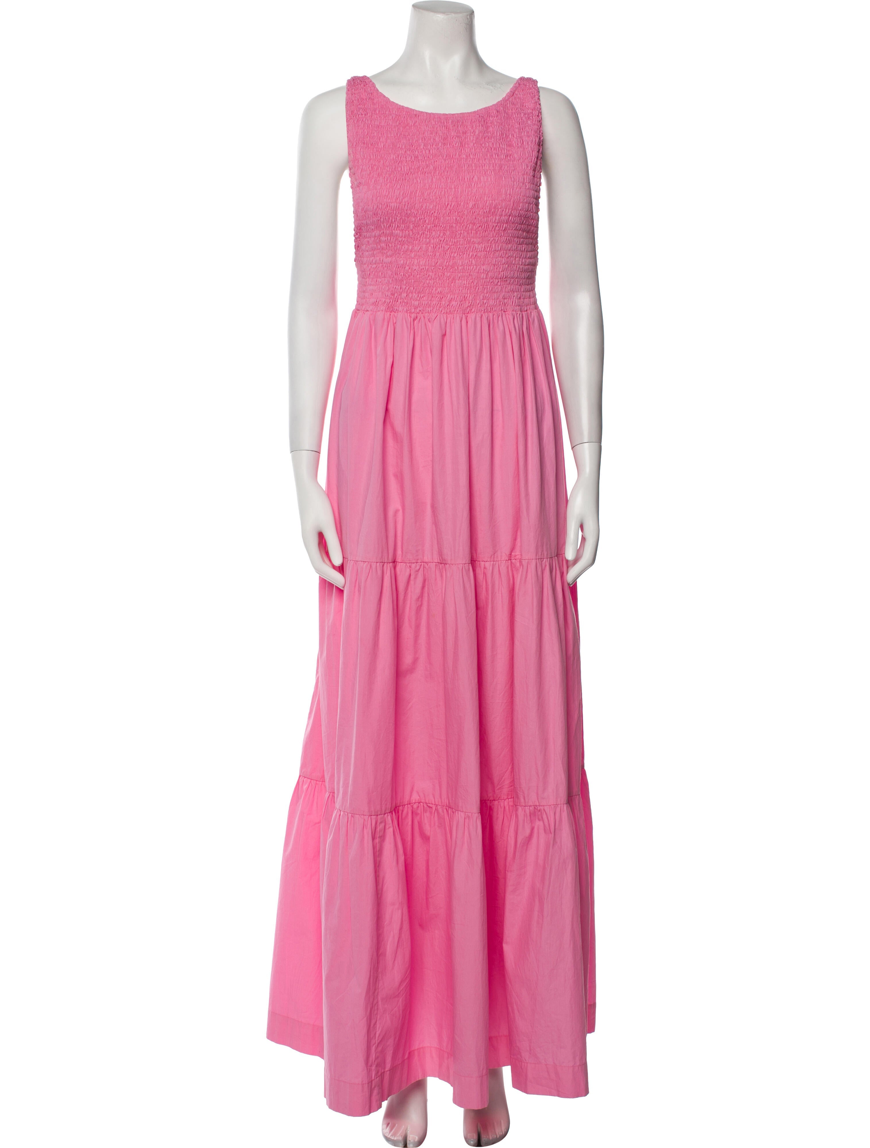 SWF Scoop Neck Long Dress