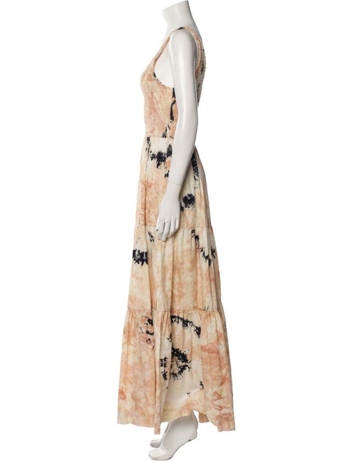 SWF Printed Long Dress
