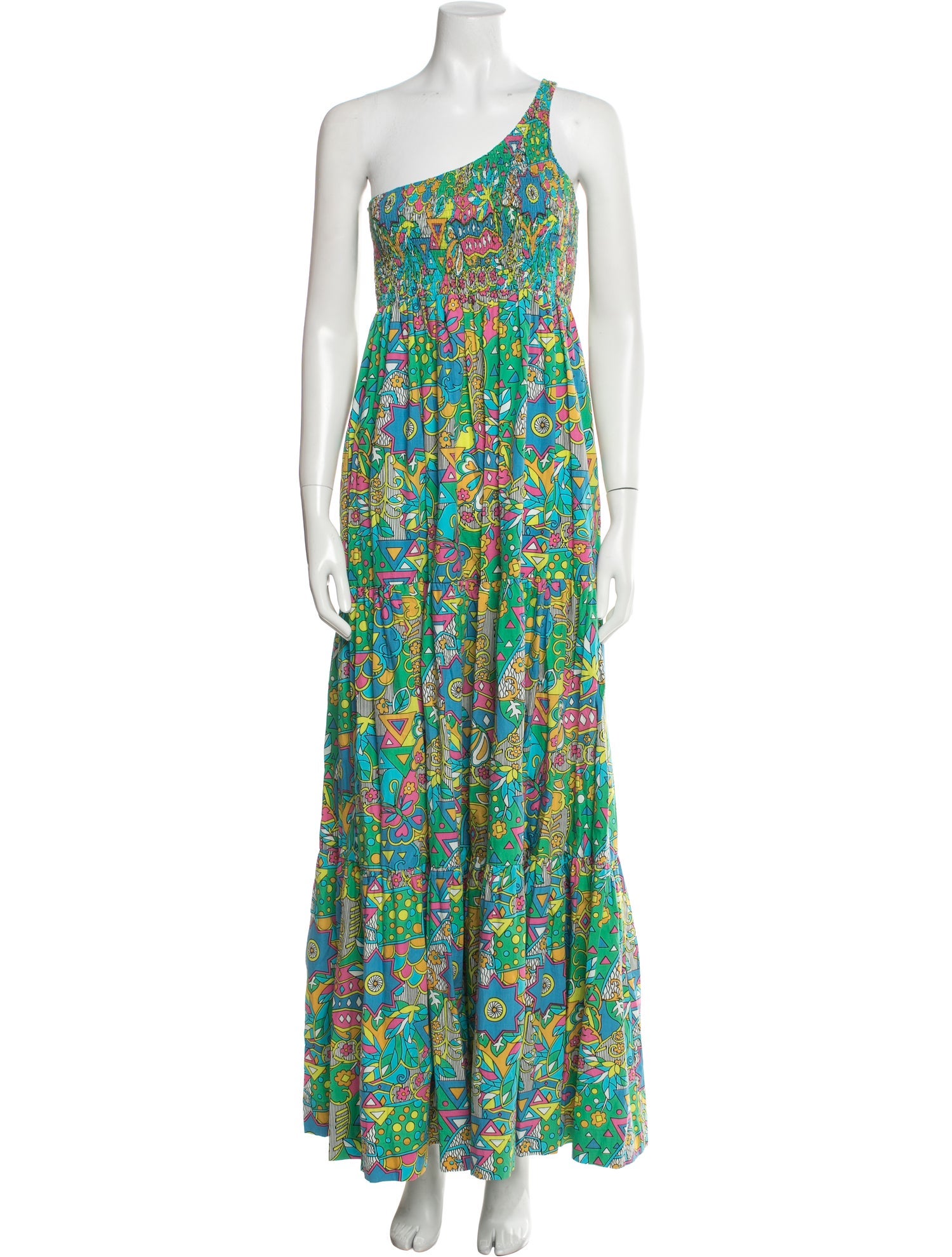 SWF Floral Print Long Dress