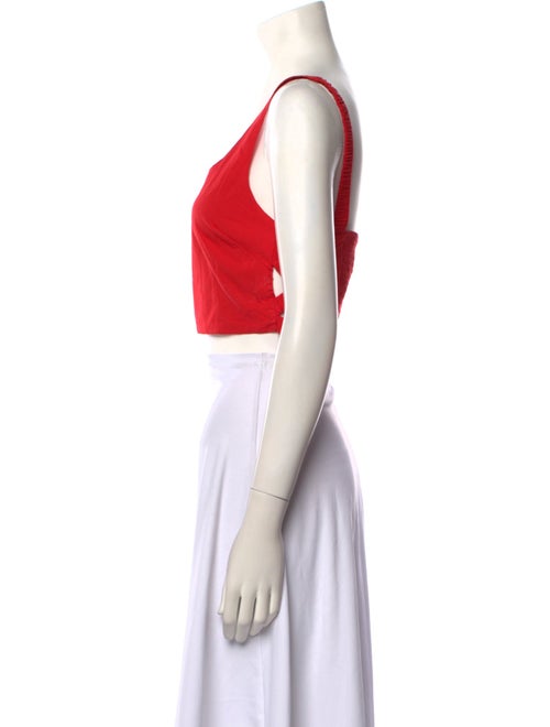 SWF Square Neckline Sleeveless Crop Top