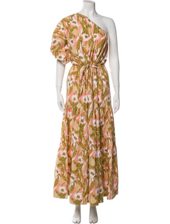 SWF Floral Print Long Dress