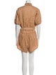 SWF Linen Mock Neck Romper