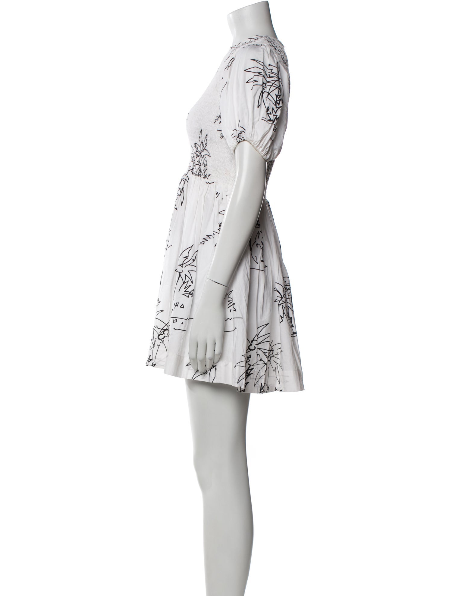 SWF Printed Mini Dress