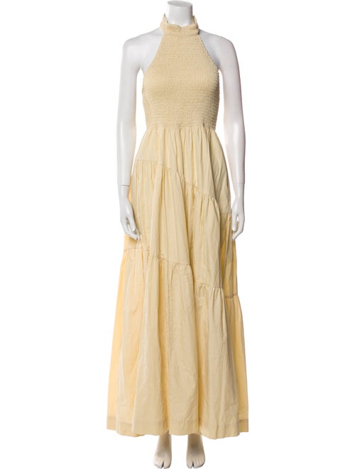 SWF Mock Neck Long Dress