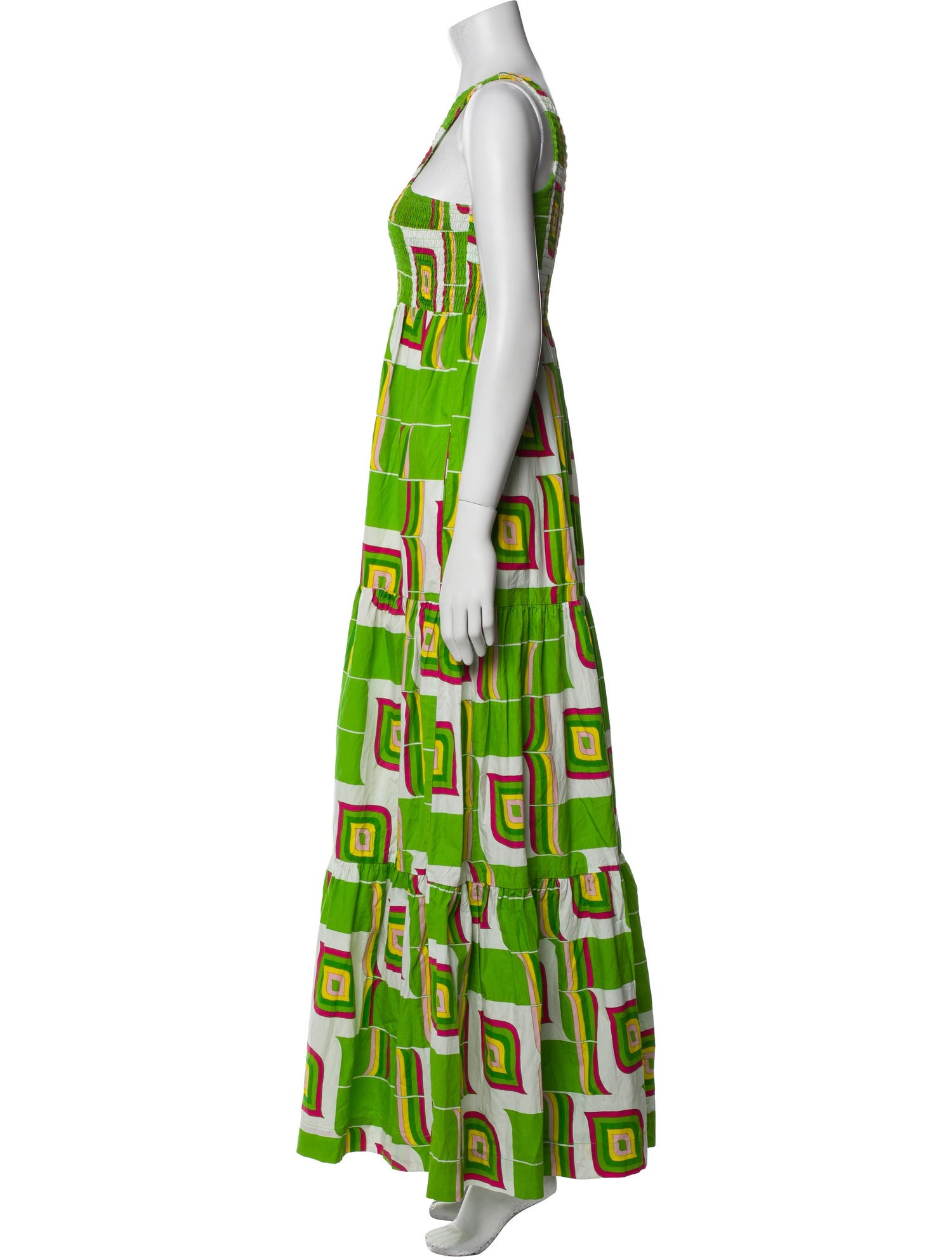 SWF Printed Long Dress