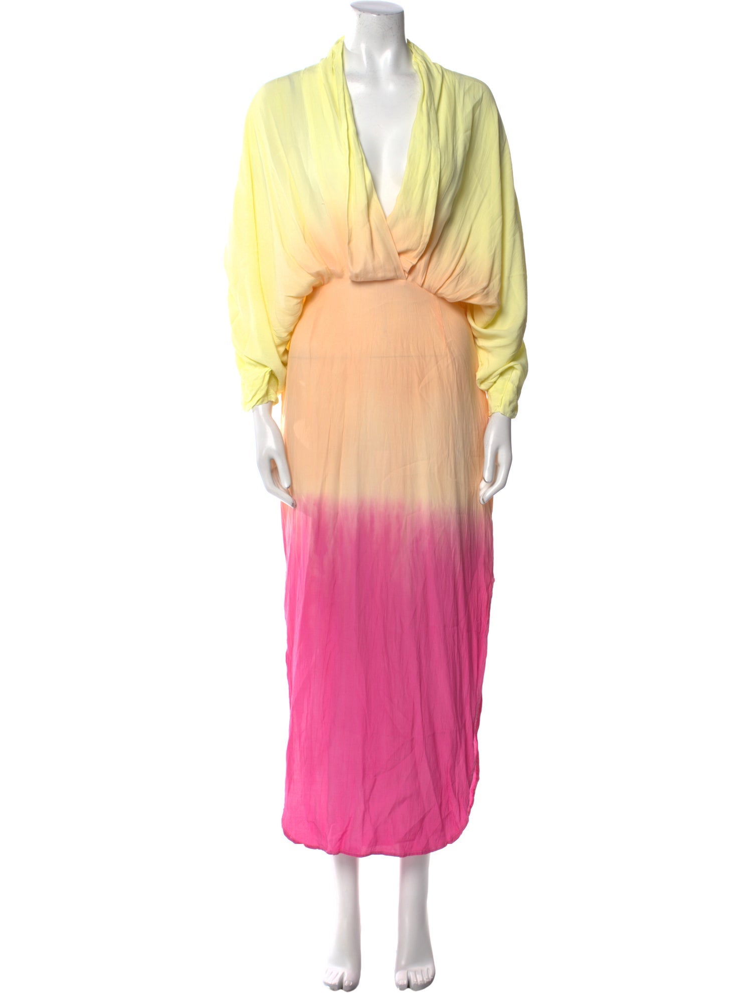 SWF Tie-Dye Print Long Dress