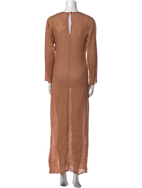 SWF Crew Neck Long Dress