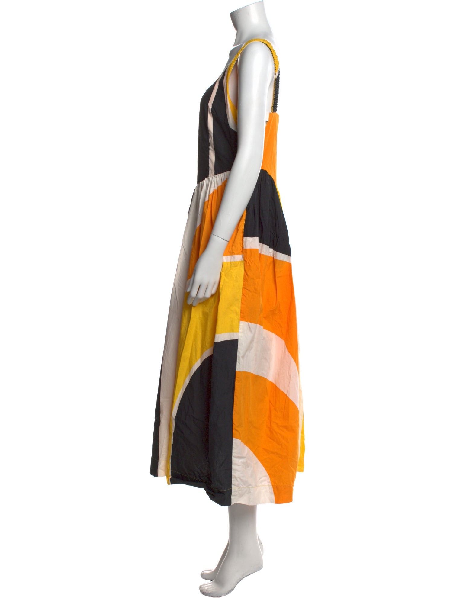 SWF Printed Long Dress