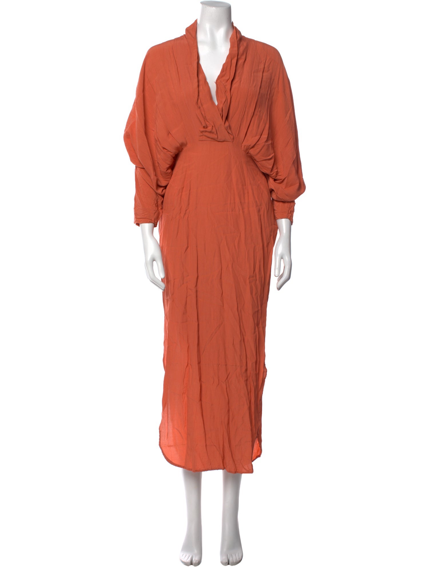 SWF V-Neck Long Dress