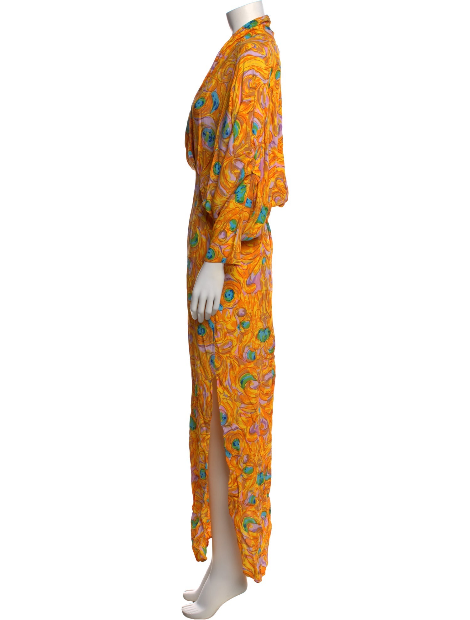 SWF Paisley Print Long Dress