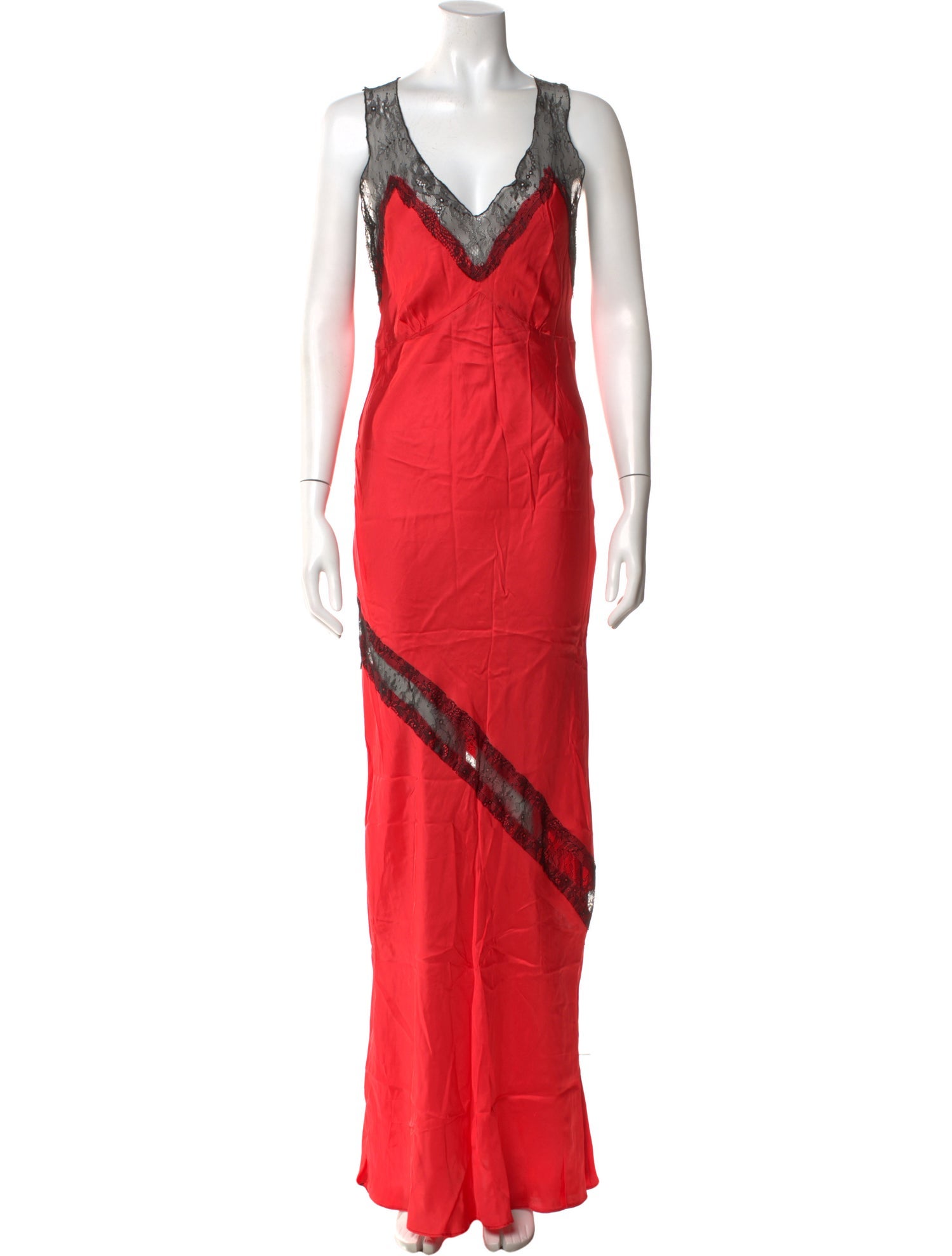 SWF V-Neck Long Dress